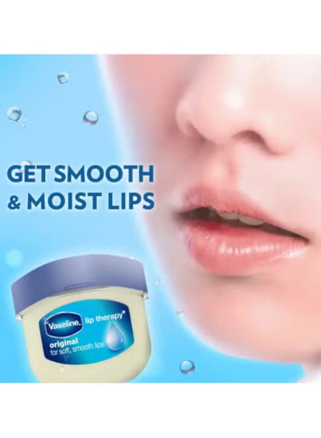 فازلين علاجي للشفاه الأصلي لشفاه ناعمة وملساء - 7 جم - Image 5